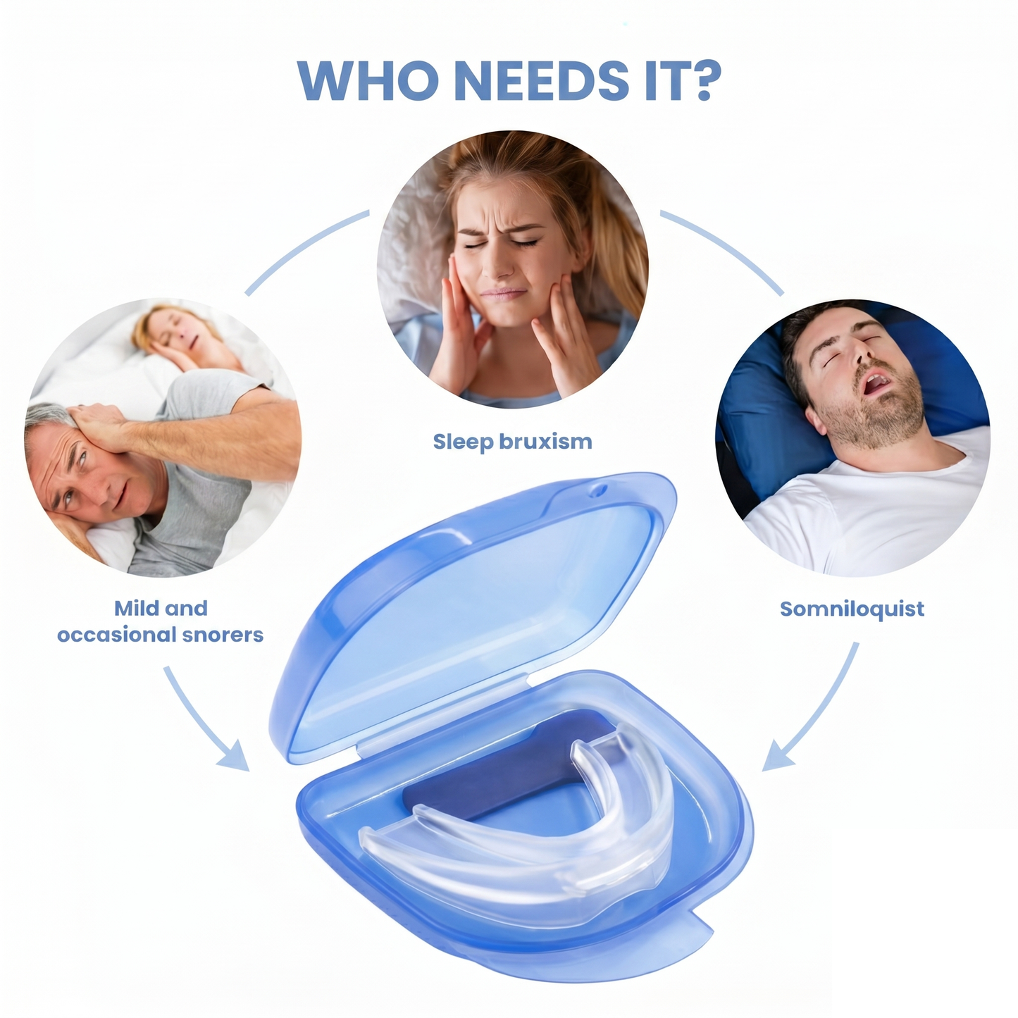CalmBite™ Anti-Snoring Night Guard